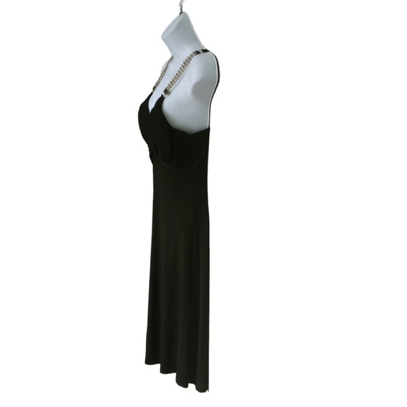 Il me Black  Formal Prom Dress with Rhinestone Straps S - Picture 5 of 9